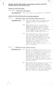 Administrative record - City of Sunshine - Commissioner Mr Alexander Alex George Gillon Collection 1976 - 1982 - Matters Arising from Agenda and Forward Planning Committee Meeting 7th August 1978, City of Sunshine, 7th August 1978