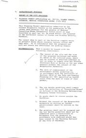 Administrative record - City of Sunshine - Commissioner Mr Alexander Alex George Gillon Collection 1976 - 1982 - Extraordinary Business 3rd October 1978, City of Sunshine, 3rd October 1978
