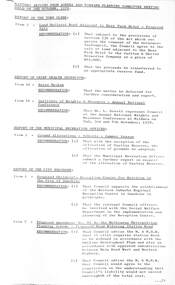 Administrative record - City of Sunshine - Commissioner Mr Alexander Alex George Gillon Collection 1976 - 1982 - Matters Arising Agenda And Forward Committee 2nd October 1978, City of Sunshine, 2nd October 1978
