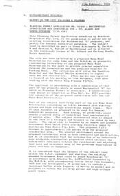 Administrative record - City of Sunshine - Commissioner Mr Alexander Alex George Gillon Collection 1976 - 1982 - Extraordinary Business 14th February 1979, City of Sunshine, 14th February 1979