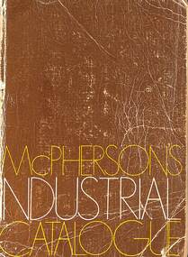 Book - McPhersons Industrial Catalogue, McPherson's Ltd, 1971