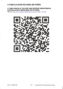 Document - Australian Defence Industries QR Codes, Andrew "Andy" Calvert, 17th September 2026