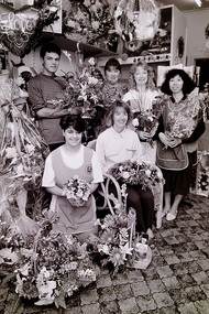Photograph - Argyle Florist 11 Devonshire Rd Sunshine 1991 Photographs, Sharon Cavanagh, 22nd February 1991