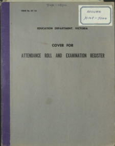 Administrative record - Albion State School Pupil Register 1970 - 1972, Albion Primary School Register