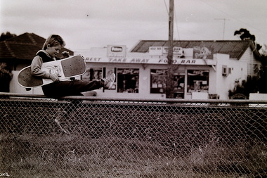 Photograph - Werner Schloemers Store 176 - 178 Forrest Street Ardeer 1990 Photographs, Ken Irwin, 17th April 1990