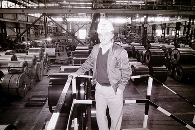 Photograph - BHP Lysaghts Steel Service Centre 1991 Photographs, Sharon Cavanagh, 15th May 1991