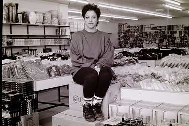Photograph - Spoils Gift Shop Deer Park 1991 Photographs, Adam Ellwood, 8th July 1991