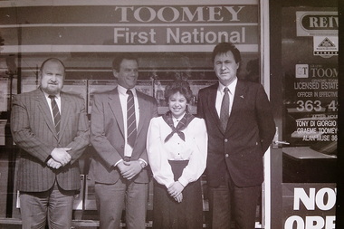 Photograph - Toomey First National Real Estate Agent 801 Ballarat Road Deer Park 1991, Sharon Cavanagh, 1st August 1991