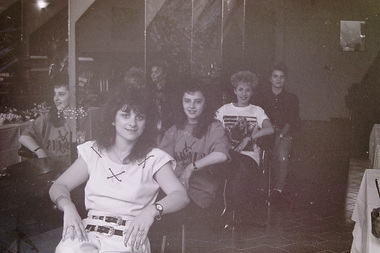 Photograph - Amazing Hair Shop 1A Sunshine Plaza Hampshire Road Sunshine Opening 1990 Photographs, Sharon Cavanagh, 19th November 1990