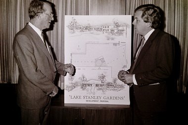 Photograph - Lake Stanley Gardens Development Sunshine West Launch 1988 Photographs, Sunshine Advocate, 19th May 1988