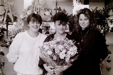 Photograph - Bud And Blossoms Flower Shop 9 Alfrieda Street St. Albans 1991 Photographs, Sharon Cavanagh, 29th November 1991