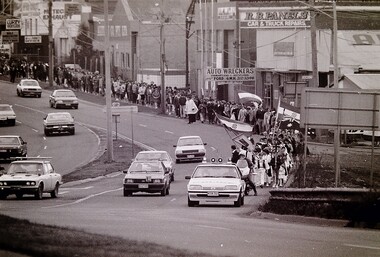 Photograph - Croatian Walk St. Albans To Ardeer 1988 Photographs, Sunshine Advocate, 7th August 1988
