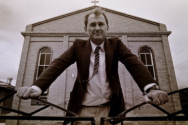 Photograph - Ardeer Ukrainian Catholic Church 2 Holmes Street Ardeer 1989 Photographs (Advocate 858), C. McGee, 15th March 1989