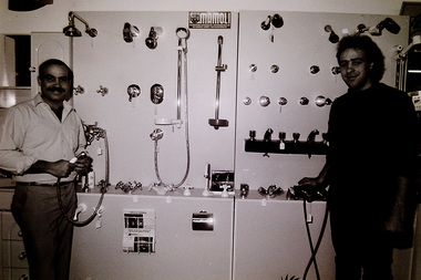 Photograph - Market Plumbing 13 Market Road Sunshine 1989 Photographs, Sharon Cavanagh, 28th April 1989