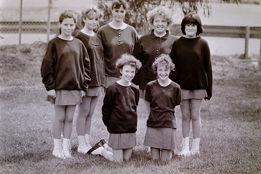 Photograph - Sunshine Girls Marching Club Members 1988 Photograph, Sunshine Advocate, 15th October 1988