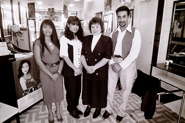 Photograph - Hot Shots Hair St. Albans 1994 Photograph, Sunshine Advocate, 28th January 1994