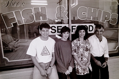 Photograph - Theo's Fish And Chips Shop Deer Park 1994 Photograph, Sunshine Advocate, 27th February 1994