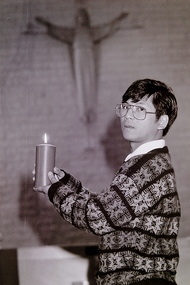 Photograph - Rev. Joe Dang Holy Eucharist Presbytery Parish 1A Oleander Drive St. Albans 1993 Photographs, Sharon Walker, 24th February 1993