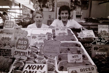 Photograph - Tasman Meats Sunshine Plaza Hampshire Road Sunshine 1992 Photographs, Sharon Walker, 20th February 1992