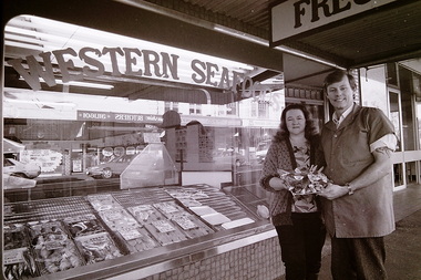 Photograph - Western Seafoods 244 Hampshire Road Sunshine 1993 Photograph, Sharon Walker, 28th May 1993