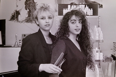 Photograph - Cathy's Hair Affair 287B Glengala Road Sunshine West 1993 Photograph, Sharon Walker, 8th July 1993