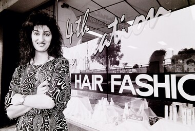Photograph - 4th Generation Hair Salon 3 Dickson Street Sunshine 1992 Photographs, Sharon Walker, 29th October 1992