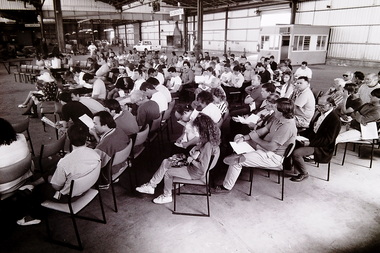 Photograph - Greening Sunshine Training Centre Opening 86 Berkshire Road Sunshine North 1992 Photographs, John Edwards, 17th November 1992