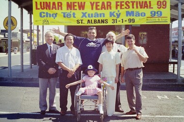 Photograph - St. Albans Vietnamese Lunar New Preparations 1999 Photographs, Sharon Walker, 25th January 1999