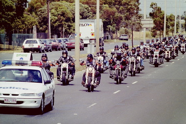 Photograph - The Rebels Motorcycle Club And Hot Road Show Sunshine West 1999 Photographs, Sunshine Advocate, 6th February 1999