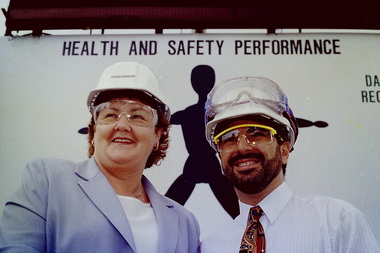 Photograph - Huntsman Chemicals Somerville Road Footscray West Safety Donation 1999 Photographs, Sharon Walker, 4th March 1999