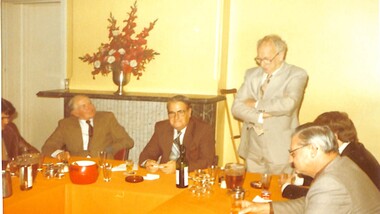 Photograph - Connor Shea Scrap Book - Retirement Tom Dealy 1980, 1980