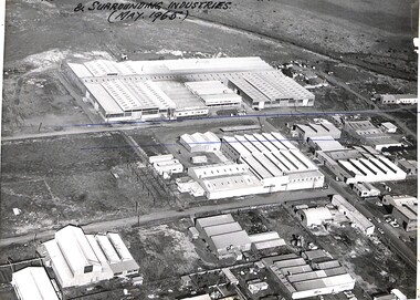 Photograph - Connor Shea Scrap Book -   Factory Inside -Outside