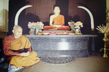 Photograph - Western Victoria Sri Lankan Buddhist Society 40 Adelaide Street St. Albans 2000 Photographs, Larran Reed, 4th May 2000