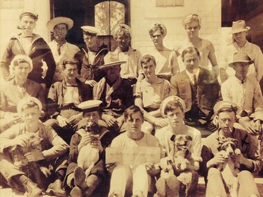 Photograph, Crew Ashore, May 1920