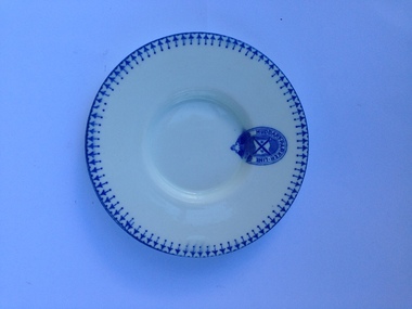 Plate, Huddart Parker Line plate, Mid to late 19th Century