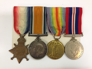 Medals, J. H. Pattinson Stoker Service Medals, 20th Century