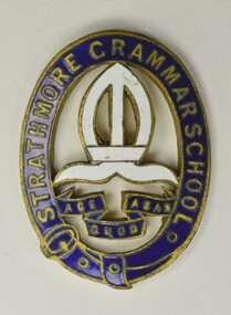 Badge - Strathmore Grammar School Hat Badge