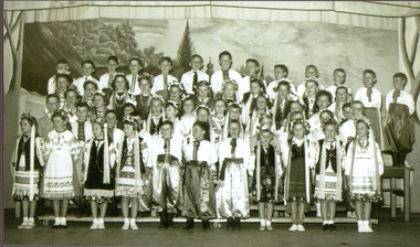 Photo, Ivan Franko School Choir 1957