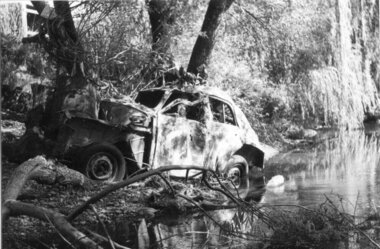Pollution in Darebin Creek 10th February 1976, 1976