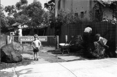 Entrance to Rockbeare Park 15th February 1976, Rockbeare Park Conservation Group, 1976