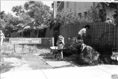 Entrance to Rockbeare Park 15th February 1976, 1976