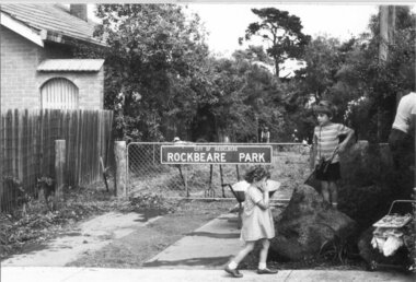 Entrance to Rockbeare Park 15th February 1976, 1976