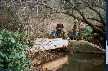 Installing Clifton Bridge, 1979-1980