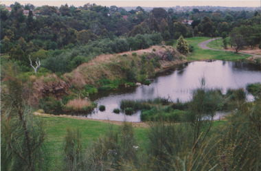 Darebin Paklands water body, Darebin Parklands Association, 1985-1995