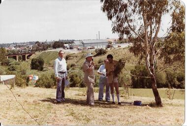 Opening of Rangers Hut 1980, Rockbeare Park Conservation Group, 1980