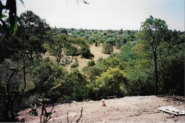 Preparations for Ranger's Hut Rockbeare Park 1980, 1980