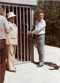 Opening of Rangers Hut, Rockbeare Park 1980, Rockbeare Park Conservation Group, 1980