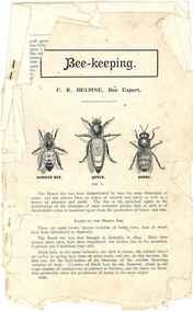 Publication, Bee-Keeping. (Beuhne, F. R.) [1913], [1913]