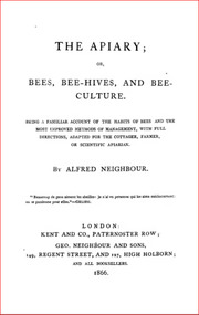 Publication, e-book, The apiary; or, bees, bee-hives, and bee-culture (Neighbour, A.), London, 1866