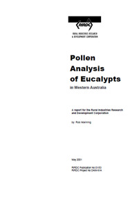 Publication, Pollen analysis of eucalypts in Western Australia. (Manning, Rob). Canberra, 2001